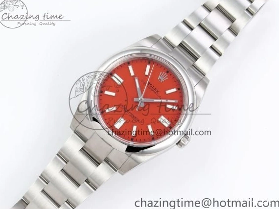 Best Orange 124300 Steel 1:1 904L 41mm A3230 Dial Edition DIWF Oyster Perpetual 0115